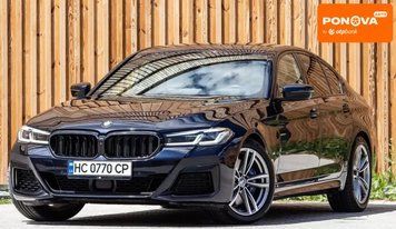 BMW 5 Series, 2020 г., Дизель, 203 тыс. км, Седан, Чорный, Львов AT-10418277 фото