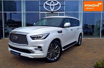 Infiniti QX80, 2018 г., Бензин, 109 тыс. км, Внедорожник / Кроссовер, Белый, Чубинське AT-10421599 фото