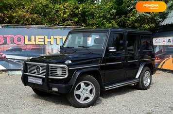 Mercedes-Benz G-Class, 2006, Бензин, 5.5 л., 184 тис. км, Позашляховик / Кросовер, Чорний, Київ 200241 фото