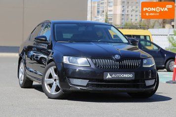 Skoda Octavia, 2014 р., Бензин, 183 тис. км, Седан, Чорний, Київ AT-10416853 фото