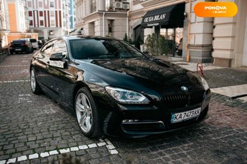 BMW 6 Series Gran Coupe, 2012, Бензин, 2.98 л., 160 тис. км, Купе, Чорний, Київ Cars-Pr-180776 фото