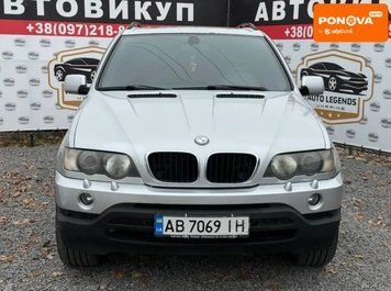 BMW X5, 2002 г., Газ пропан-бутан / Бензин, Внедорожник / Кроссовер, Серый, Винница AT-10407517 фото