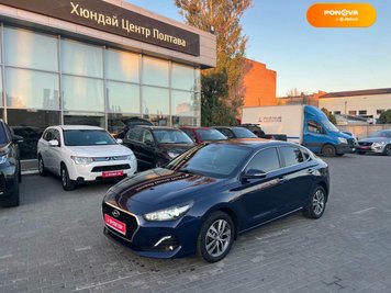 Hyundai i30, 2018, Бензин, 1.35 л., 63 тис. км, Фастбек, Синій, Полтава 253934 фото