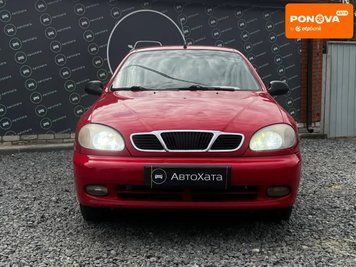 Daewoo Lanos, 2008 р., Газ пропан-бутан / Бензин, 184 тис. км, Седан, Червоний, Дергачі AT-10426722 фото