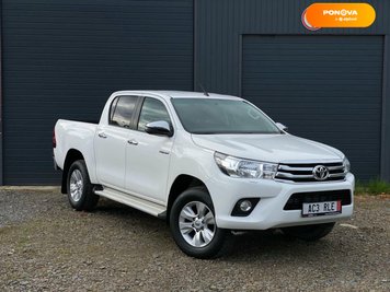 Toyota Hilux, 2017, Дизель, 2.4 л., 245 тис. км, Пікап, Білий, Ужгород Cars-Pr-181538 фото