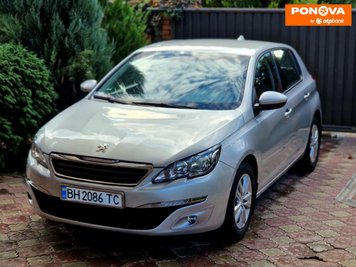 Peugeot 308, 2016, Дизель, 1.6 л., 95 тис. км, Хетчбек, Сірий, Запоріжжя Cars-Pr-277438 фото