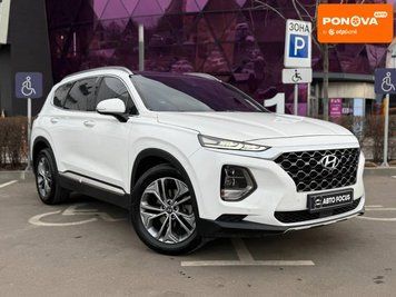 Hyundai Santa FE, 2018 р., Дизель, 123 тис. км, Позашляховик / Кросовер, Київ AT-10414018 фото