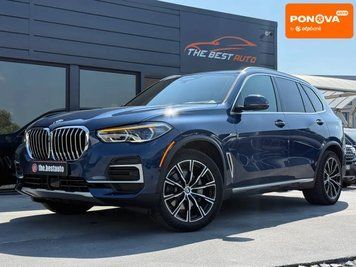 BMW X5, 2022 р., Бензин, 57 тис. км, Позашляховик / Кросовер, Синій, Рівне AT-10424742 фото