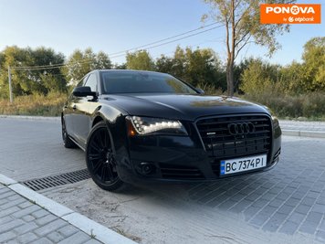 Audi A8, 2013, Бензин, 3 л., 250 тис. км, Седан, Чорний, Львів Cars-Pr-269721 фото