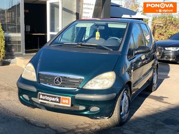 Mercedes-Benz A-Class, 2001, Дизель, 1.7 л., 262 тис. км, Хетчбек, Зелений, Вінниця 280485 фото