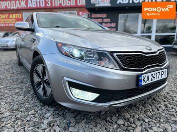 Kia Optima, 2013 р., Гібрид (PHEV), 220 тис. км, Седан, Сірий, Черкаси AT-10412337 фото