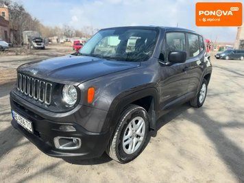 Jeep Renegade, 2017 р., Бензин, 123 тис. км, Позашляховик / Кросовер, Сірий, Дніпро (Дніпропетровськ) AT-10416031 фото