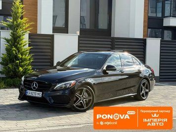 Mercedes-Benz C-Class, 2018 р., Бензин, 108 тис. км, Седан, Чорний, Ужгород AT-10431092 фото