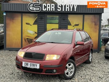 Skoda Fabia, 2007, Бензин, 1.39 л., 208 тис. км, Універсал, Червоний, Стрий 278762 фото