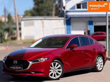 Mazda 3, 2022 р., Бензин, 57 тис. км, Седан, Червоний, Миколаїв AT-10425258 фото
