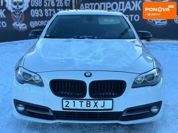 BMW 5 Series, 2016 р., Бензин, 190 тис. км, Седан, Білий, Вінниця AT-10409097 фото