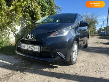 Toyota Aygo, 2015, Бензин, 1 л., 113 тис. км, Хетчбек, Синій, Одеса Cars-Pr-222846 фото