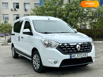 Renault Dokker, 2018, Дизель, 1.5 л., 84 тис. км, Мінівен, Білий, Київ 251660 фото