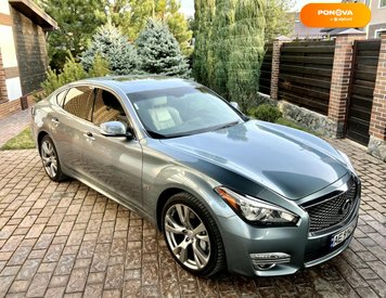 Infiniti Q70, 2015, Бензин, 3.7 л., 130 тис. км, Седан, Синій, Дніпро (Дніпропетровськ) Cars-Pr-212925 фото