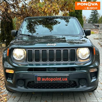 Jeep Renegade, 2020, Бензин, 2.36 л., 59 тис. км, Позашляховик / Кросовер, Зелений, Суми 279970 фото