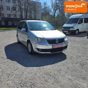 Volkswagen Touran, 2007 р., Бензин, 262 тис. км, Мінівен, Сірий, Кам'янське (Дніпродзержинськ) AT-10399835 фото