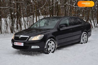 Skoda Octavia, 2009, Газ пропан-бутан / Бензин, 1.6 л., 125 тис. км, Ліфтбек, Чорний, Київ 5202 фото