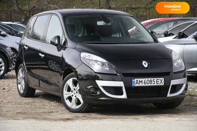 Renault Scenic, 2010, Дизель, 1.9 л., 275 тыс. км, Минивен, Чорный, Бердичев 40563 фото