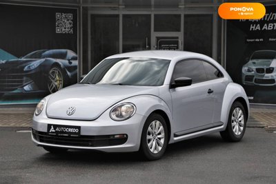 Volkswagen Beetle, 2014, Бензин, 1.8 л., 123 тис. км, Хетчбек, Сірий, Харків 31169 фото