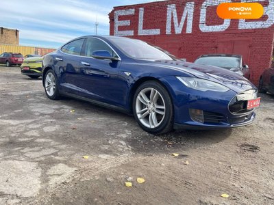 Tesla Model S, 2015, Електро, 134 тис. км, Ліфтбек, Синій, Київ 16181 фото