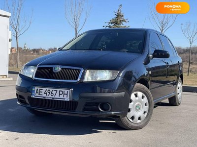 Skoda Fabia, 2006, Бензин, 1.2 л., 187 тыс. км, Хетчбек, Чорный, Днепр (Днепропетровск) 28063 фото