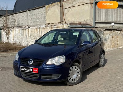 Volkswagen Polo, 2008, Бензин, 1.6 л., 260 тис. км, Хетчбек, Синій, Київ 27219 фото