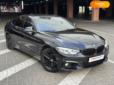 BMW 4 Series, 2014, Бензин, 2 л., 199 тис. км, Купе, Чорний, Київ 36082 фото