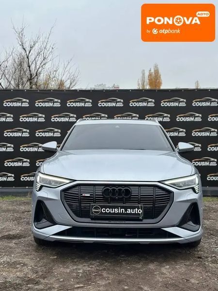 Audi e-tron, 2019 р., Електро, 67 тис. км, Позашляховик / Кросовер, Сірий, Київ AT-10408752 фото