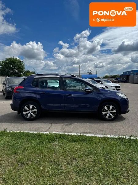Peugeot 2008, 2014 р., Бензин, 168 тис. км, Позашляховик / Кросовер, Синій, Кам'янка AT-10418539 фото