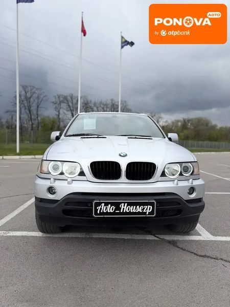 BMW X5, 2003 г., Дизель, 289 тыс. км, Внедорожник / Кроссовер, Серый, Запорожье AT-10415772 фото