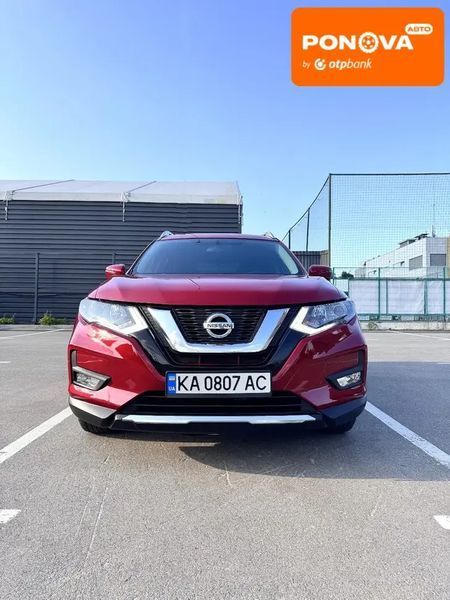 Nissan Rogue, 2017 р., Газ пропан-бутан / Бензин, 100 тис. км, Позашляховик / Кросовер, Червоний, Київ AT-10423317 фото