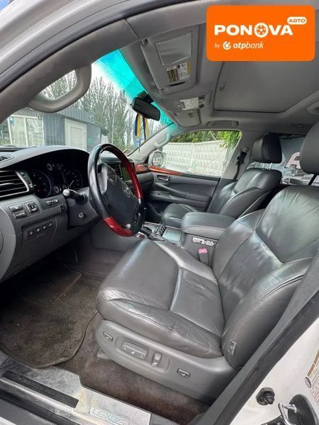 Lexus LX, 2008 р., Газ пропан-бутан / Бензин, 217 тис. км, Позашляховик / Кросовер, Білий, Київ AT-10421385 фото