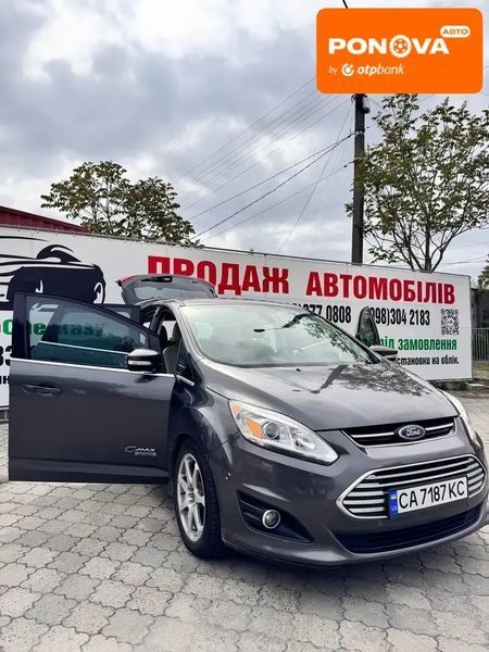 Ford C-Max, 2017 р., Гібрид (HEV), 175 тис. км, Мінівен, Сірий, Черкаси AT-10417624 фото