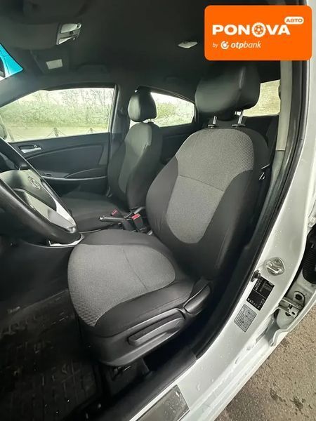 Hyundai Accent, 2011 р., Газ пропан-бутан / Бензин, 169 тис. км, Седан, Білий, Запоріжжя AT-10417427 фото