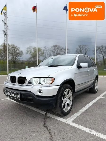 BMW X5, 2003 г., Дизель, 289 тыс. км, Внедорожник / Кроссовер, Серый, Запорожье AT-10415772 фото