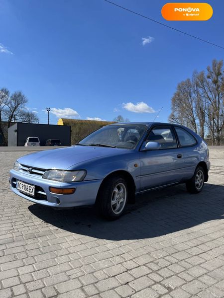 Toyota Corolla, 1994, Бензин, 1.33 л., 423 тыс. км, Хетчбек, Синий, Ковель Cars-Pr-61175 фото