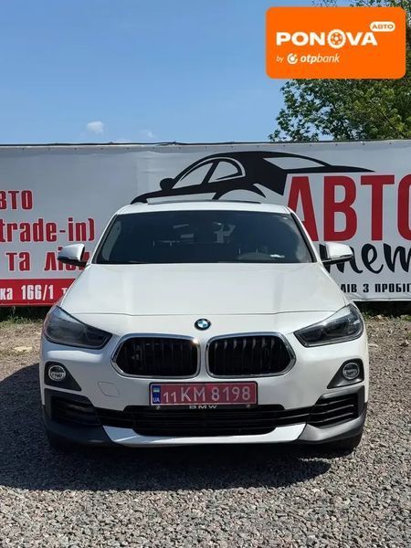 BMW X2, 2018 р., Бензин, 116 тис. км, Позашляховик / Кросовер, Білий, Черкаси AT-10417319 фото