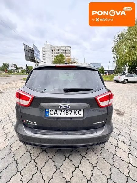 Ford C-Max, 2017 р., Гібрид (HEV), 175 тис. км, Мінівен, Сірий, Черкаси AT-10417624 фото