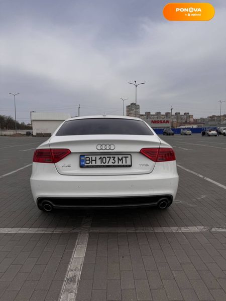 Audi A5, 2014, Бензин, 1.8 л., 101 тыс. км, Купе, Белый, Одесса Cars-Pr-62304 фото