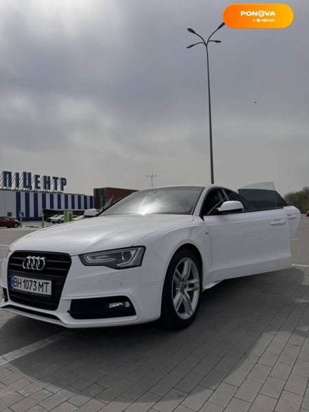 Audi A5, 2014, Бензин, 1.8 л., 101 тис. км, Купе, Білий, Одеса Cars-Pr-62304 фото