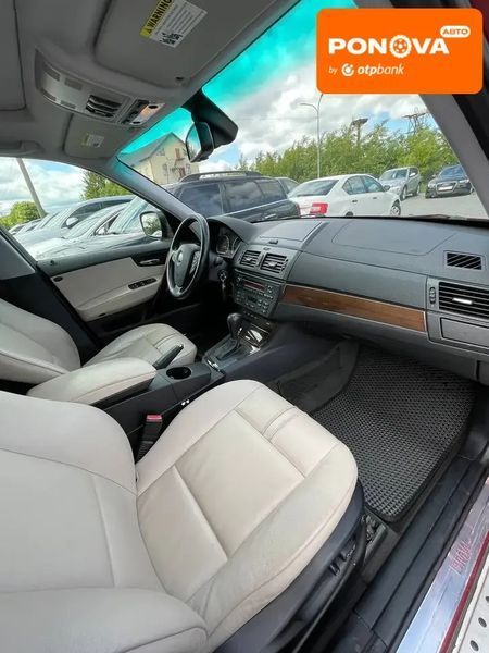 BMW X3, 2010 р., Бензин, 235 тис. км, Позашляховик / Кросовер, Червоний, Львів AT-10401668 фото