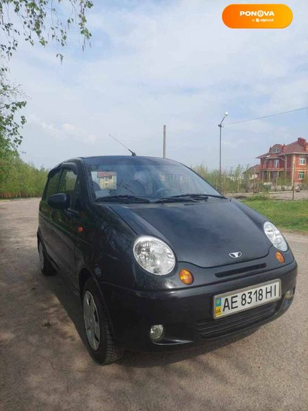 Daewoo Matiz, 2009, Бензин, 0.8 л., 95 тис. км, Хетчбек, Чорний, Запоріжжя Cars-Pr-68758 фото