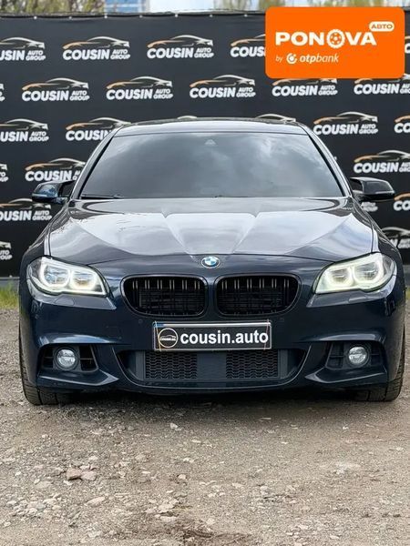 BMW 5 Series, 2015 р., Бензин, 194 тис. км, Седан, Чорний, Київ AT-10416228 фото