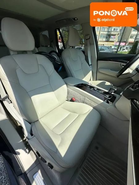 Volvo XC90, 2015 р., Бензин, 133 тис. км, Позашляховик / Кросовер, Чорний, Івано-Франківськ AT-10401776 фото