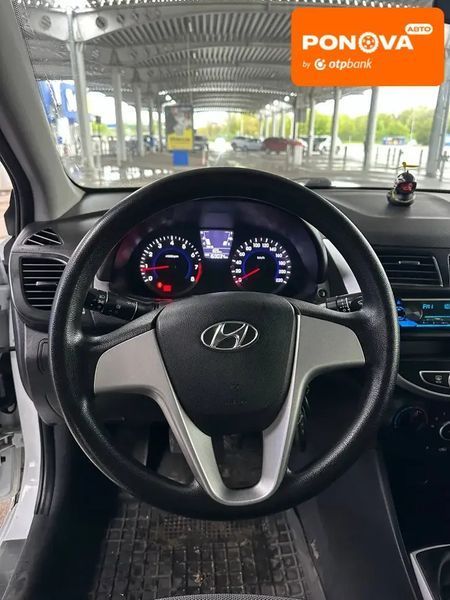 Hyundai Accent, 2011 р., Газ пропан-бутан / Бензин, 169 тис. км, Седан, Білий, Запоріжжя AT-10417427 фото